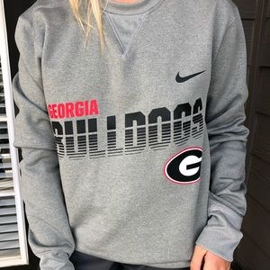 UGA Nike pull over
